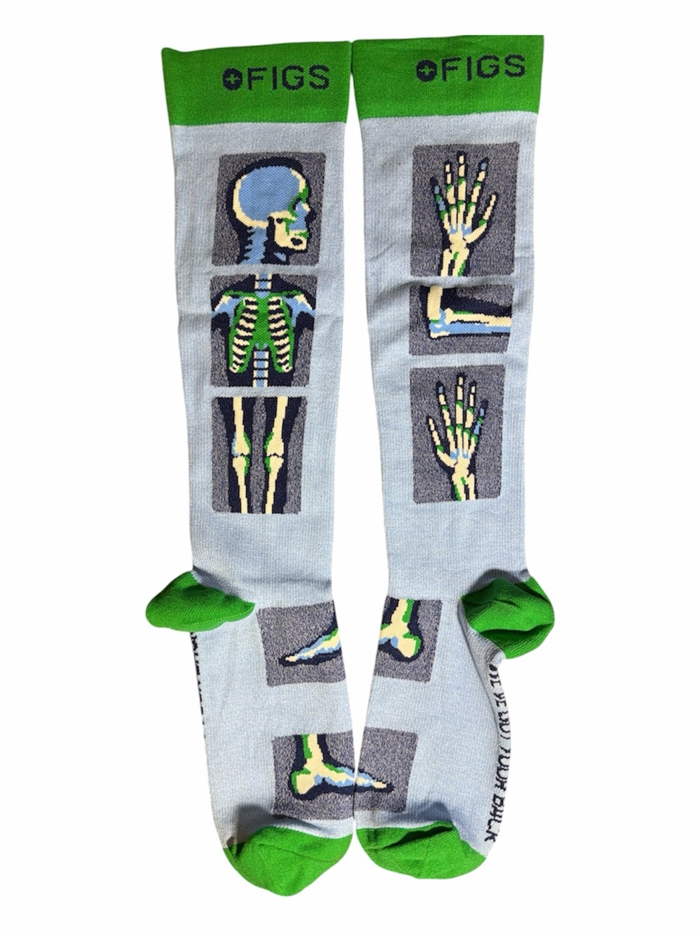 🆕FIGS Healthcare “We’ve Got Your Back” compression socks - women’s, size medium - Picture 6 of 9